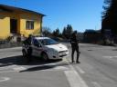 Una pattuglia dell’Unione Comuni in servizio sul territorio della Garfagnana